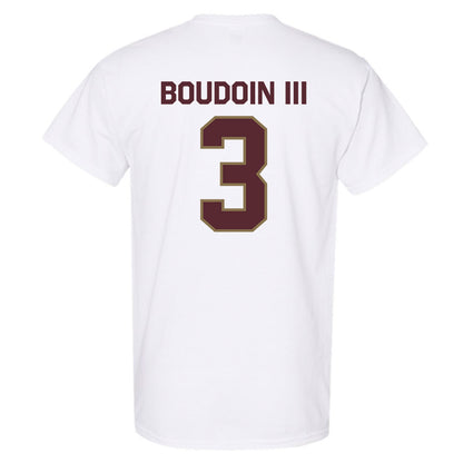 Texas State - NCAA Football : Michael Boudoin III - Classic Shersey T-Shirt-1