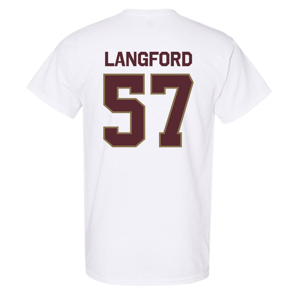 Texas State - NCAA Football : Ian Langford - Classic Shersey T-Shirt-1