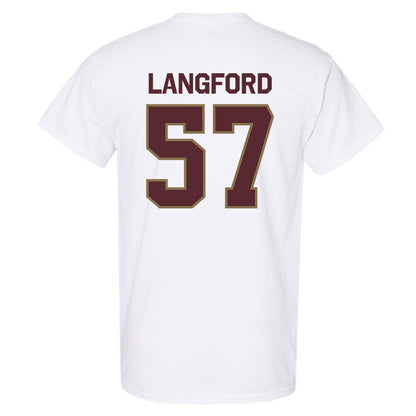 Texas State - NCAA Football : Ian Langford - Classic Shersey T-Shirt-1