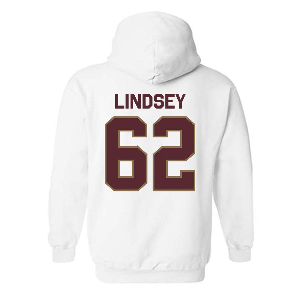 Texas State - NCAA Football : Teagan Lindsey - Classic Shersey Hooded Sweatshirt-1