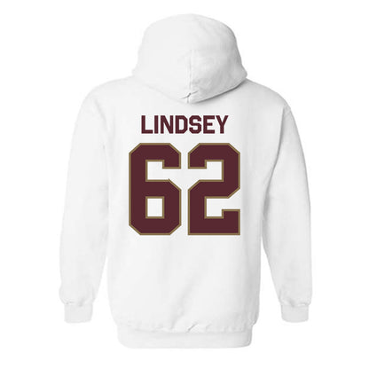 Texas State - NCAA Football : Teagan Lindsey - Classic Shersey Hooded Sweatshirt-1