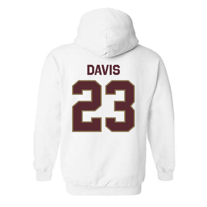 Texas State - NCAA Football : Darius Davis - Classic Shersey Hooded Sweatshirt-1