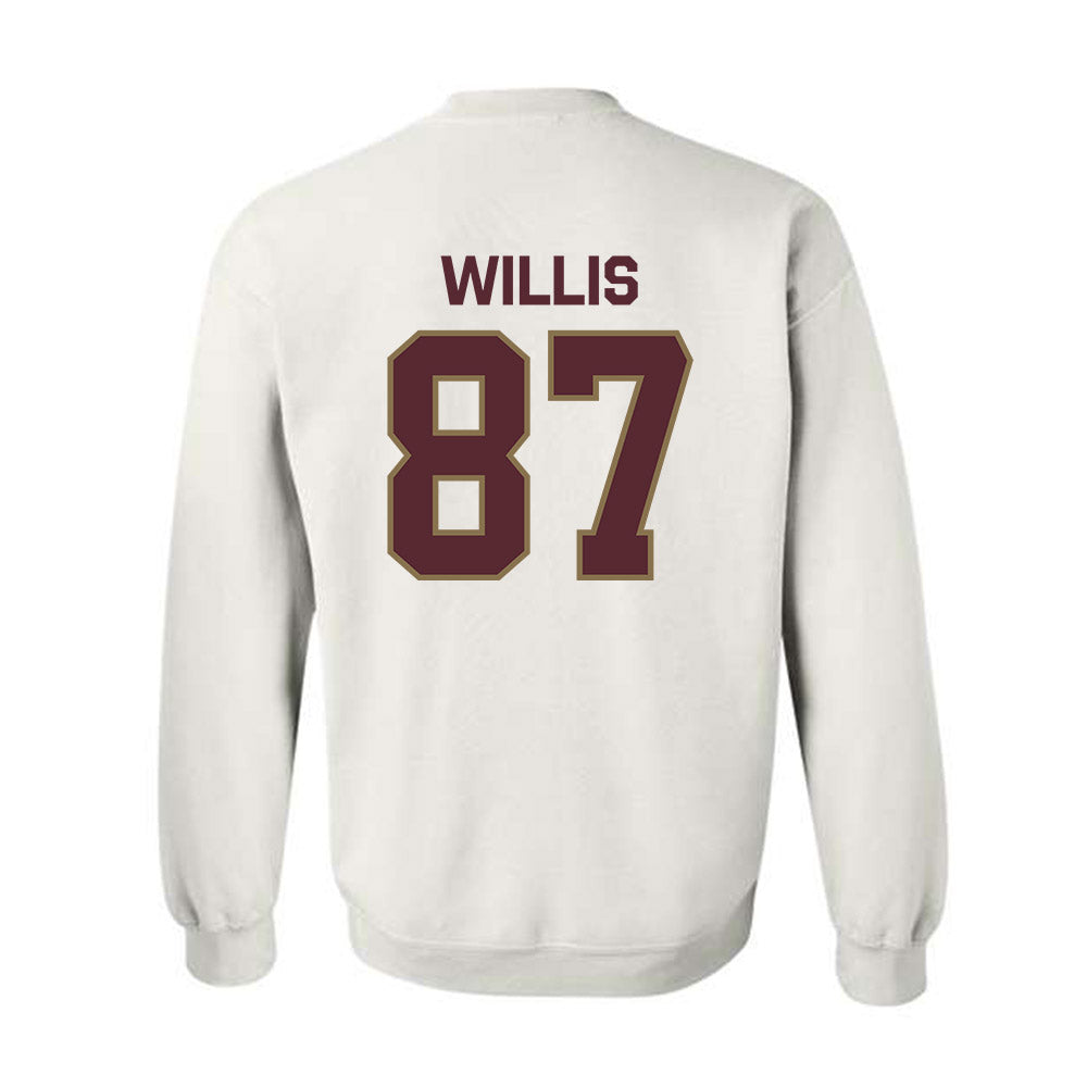 Texas State - NCAA Football : Kristopher Willis - Classic Shersey Crewneck Sweatshirt-1