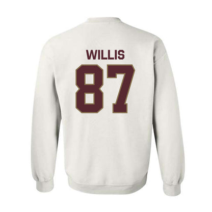 Texas State - NCAA Football : Kristopher Willis - Classic Shersey Crewneck Sweatshirt-1