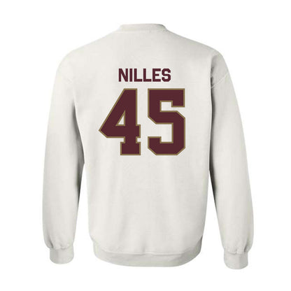 Texas State - NCAA Football : Cole Nilles - Classic Shersey Crewneck Sweatshirt-1