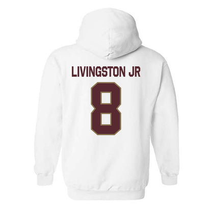 Texas State - NCAA Men's Basketball : Randy Livingston Jr - Classic Shersey Hooded Sweatshirt-1