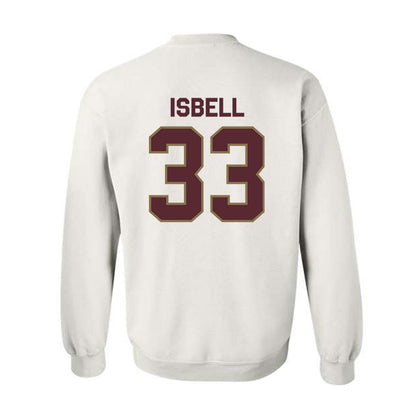 Texas State - NCAA Football : Blake Isbell - Classic Shersey Crewneck Sweatshirt-1