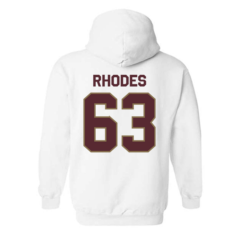Texas State - NCAA Football : Aidin Rhodes - Classic Shersey Hooded Sweatshirt-1