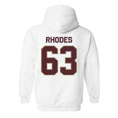 Texas State - NCAA Football : Aidin Rhodes - Classic Shersey Hooded Sweatshirt-1