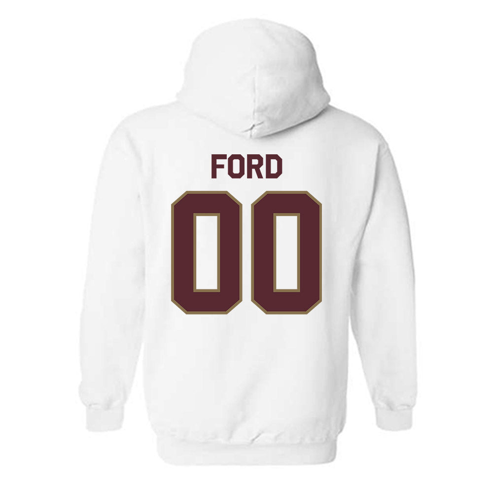 Texas State - NCAA Football : Noah Ford - Classic Shersey Hooded Sweatshirt-1