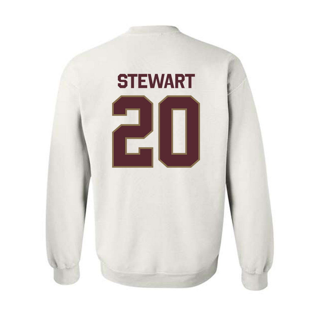 Texas State - NCAA Women's Basketball : Kyaija Stewart - Classic Shersey Crewneck Sweatshirt-1