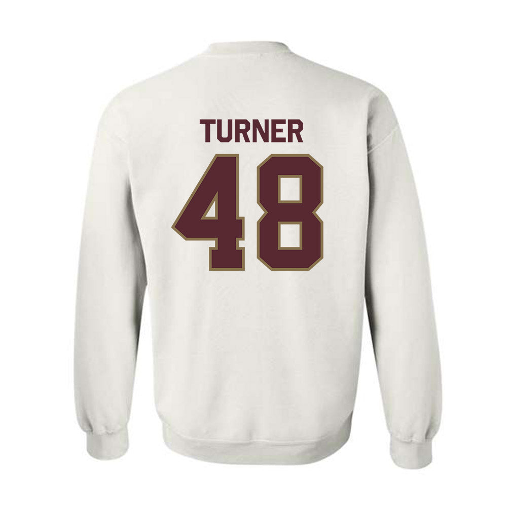 Texas State - NCAA Football : Austin Turner - Classic Shersey Crewneck Sweatshirt-1