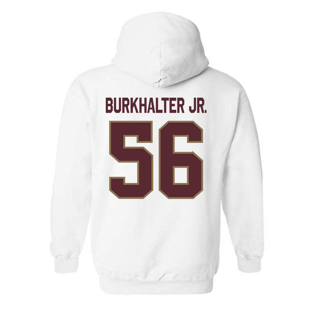 Texas State - NCAA Football : Trenton Burkhalter Jr. - Classic Shersey Hooded Sweatshirt-1