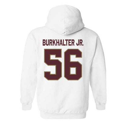 Texas State - NCAA Football : Trenton Burkhalter Jr. - Classic Shersey Hooded Sweatshirt-1