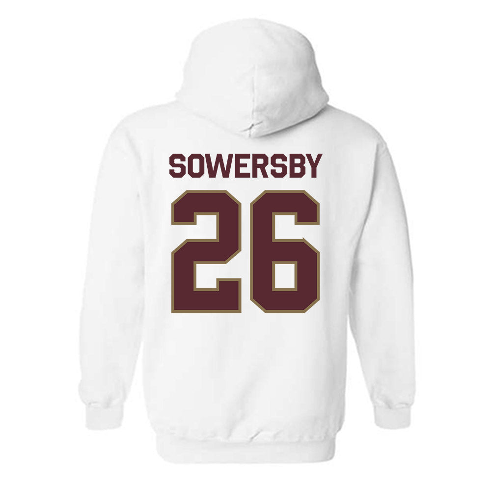 Texas State - NCAA Football : Bradley Sowersby - Classic Shersey Hooded Sweatshirt-1
