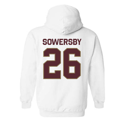 Texas State - NCAA Football : Bradley Sowersby - Classic Shersey Hooded Sweatshirt-1