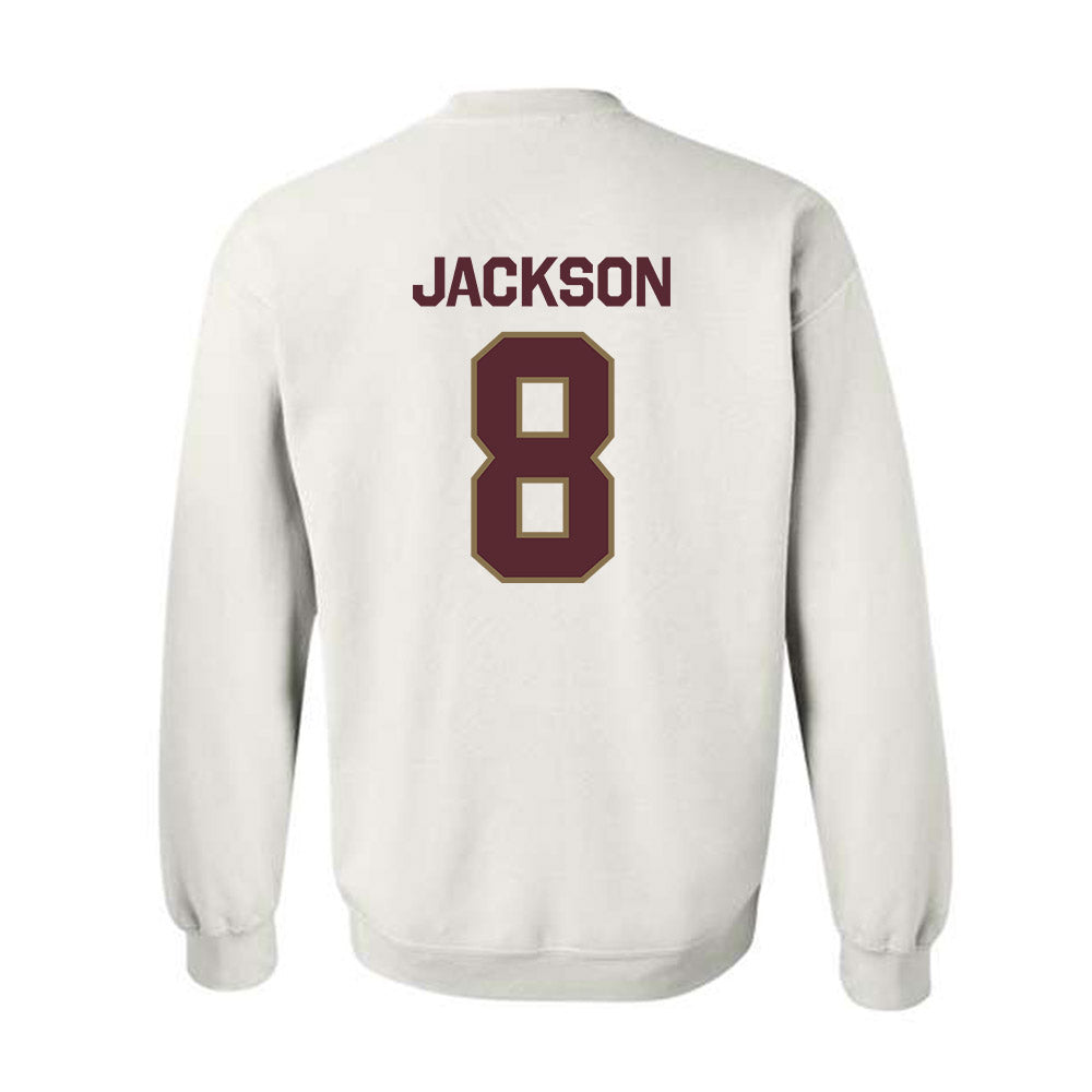Texas State - NCAA Football : Brad Jackson - Classic Shersey Crewneck Sweatshirt-1