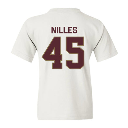 Texas State - NCAA Football : Cole Nilles - Classic Shersey Youth T-Shirt-1
