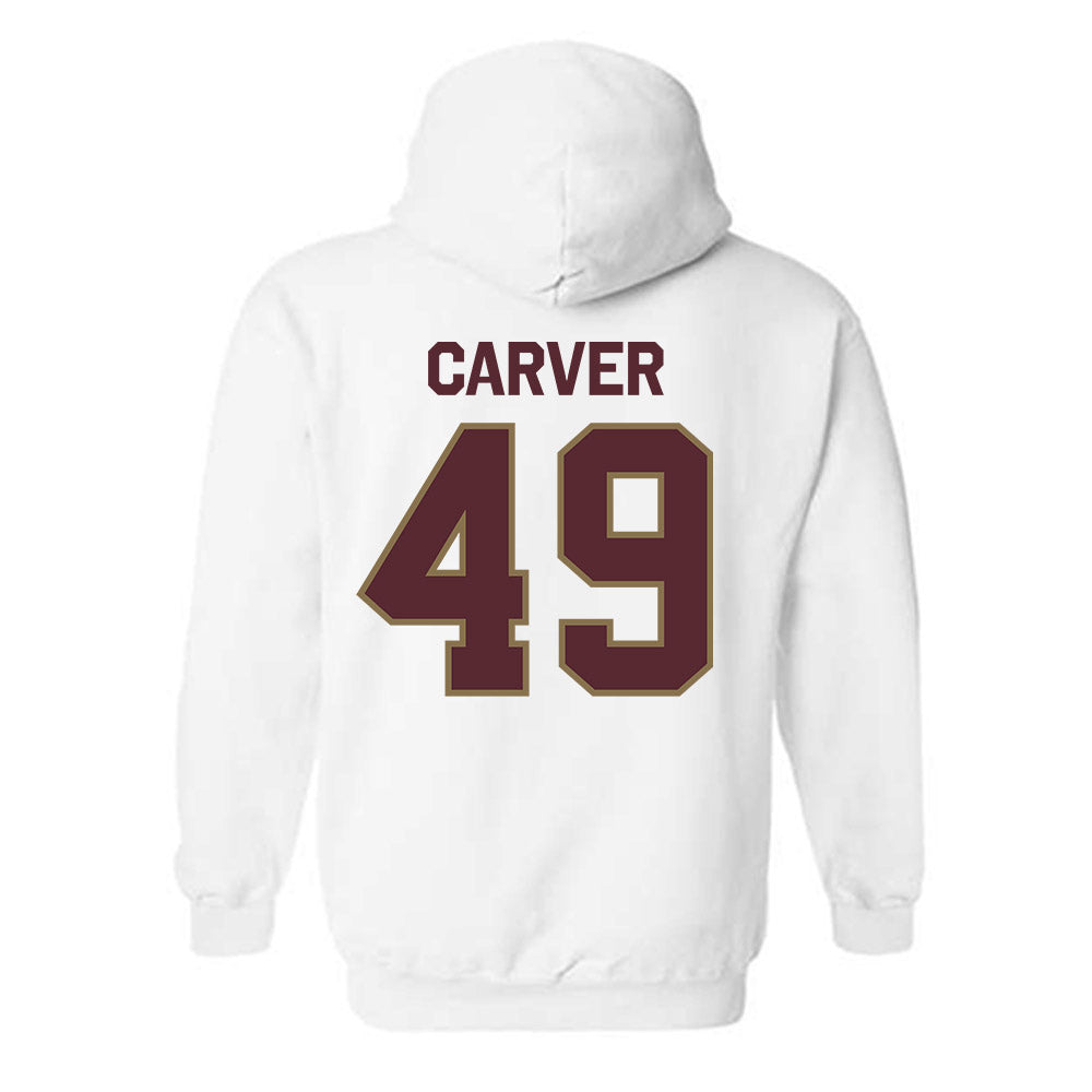 Texas State - NCAA Football : Blaine Carver - Classic Shersey Hooded Sweatshirt-1