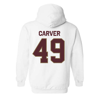 Texas State - NCAA Football : Blaine Carver - Classic Shersey Hooded Sweatshirt-1
