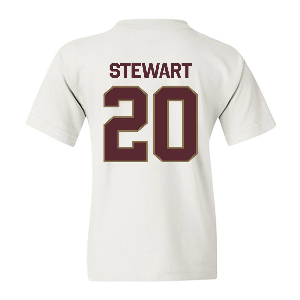 Texas State - NCAA Women's Basketball : Kyaija Stewart - Classic Shersey Youth T-Shirt-1