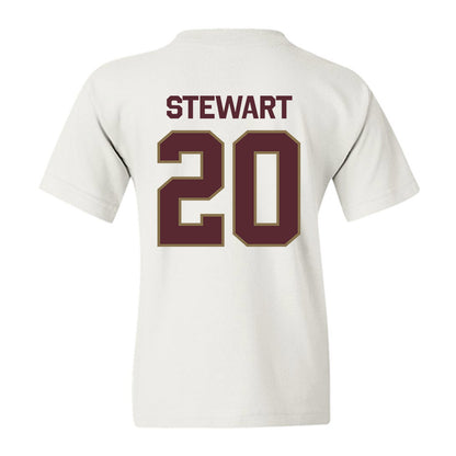 Texas State - NCAA Women's Basketball : Kyaija Stewart - Classic Shersey Youth T-Shirt-1