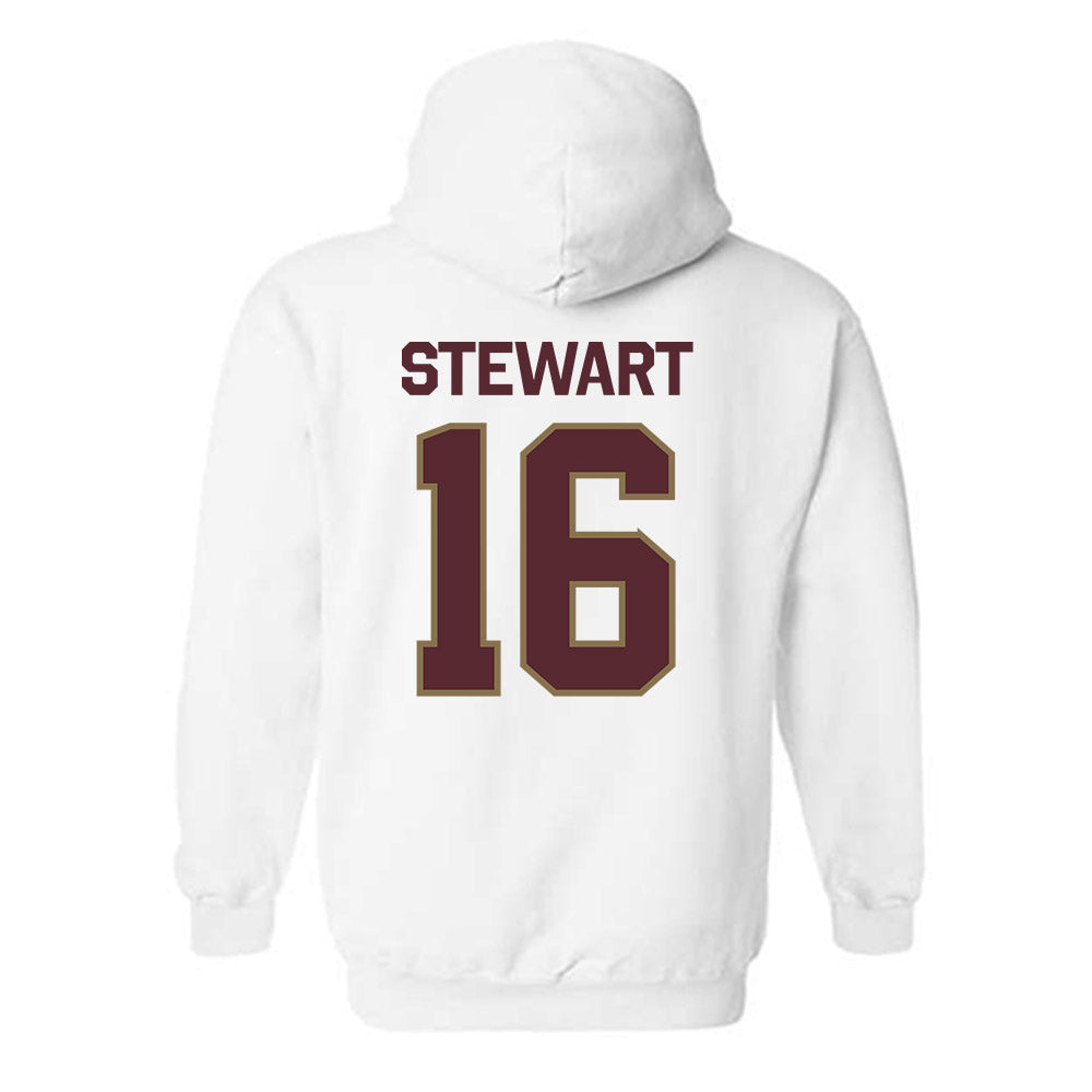 Texas State - NCAA Women's Soccer : Addison Stewart - Classic Shersey Hooded Sweatshirt-1