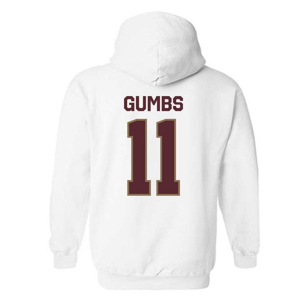 Texas State - NCAA Men's Basketball : Kaden Gumbs - Classic Shersey Hooded Sweatshirt-1