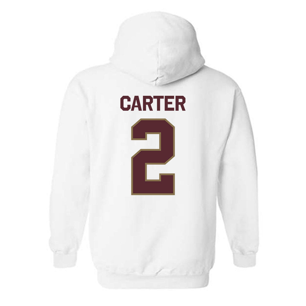 Texas State - NCAA Women's Basketball : Aliyah Carter - Classic Shersey Hooded Sweatshirt-1