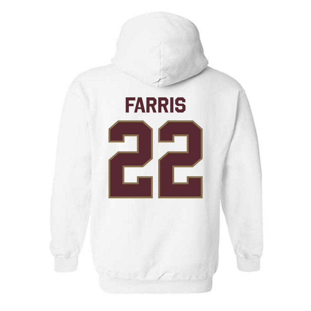 Texas State - NCAA Baseball : Ethan Farris - Classic Shersey Hooded Sweatshirt-1