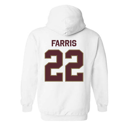 Texas State - NCAA Baseball : Ethan Farris - Classic Shersey Hooded Sweatshirt-1