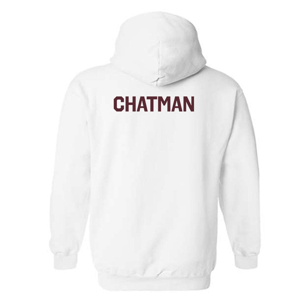 Texas State - NCAA Men's Track & Field : Senai Chatman - Classic Shersey Hooded Sweatshirt-1