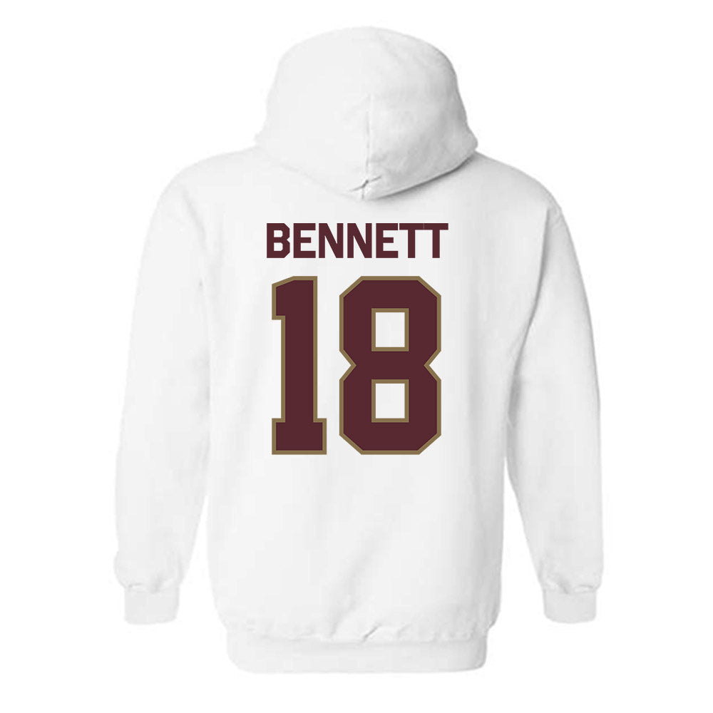 Texas State - NCAA Women's Volleyball : India Bennett - Classic Shersey Hooded Sweatshirt-1