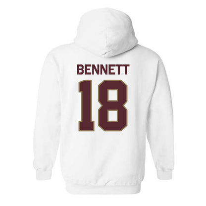 Texas State - NCAA Women's Volleyball : India Bennett - Classic Shersey Hooded Sweatshirt-1