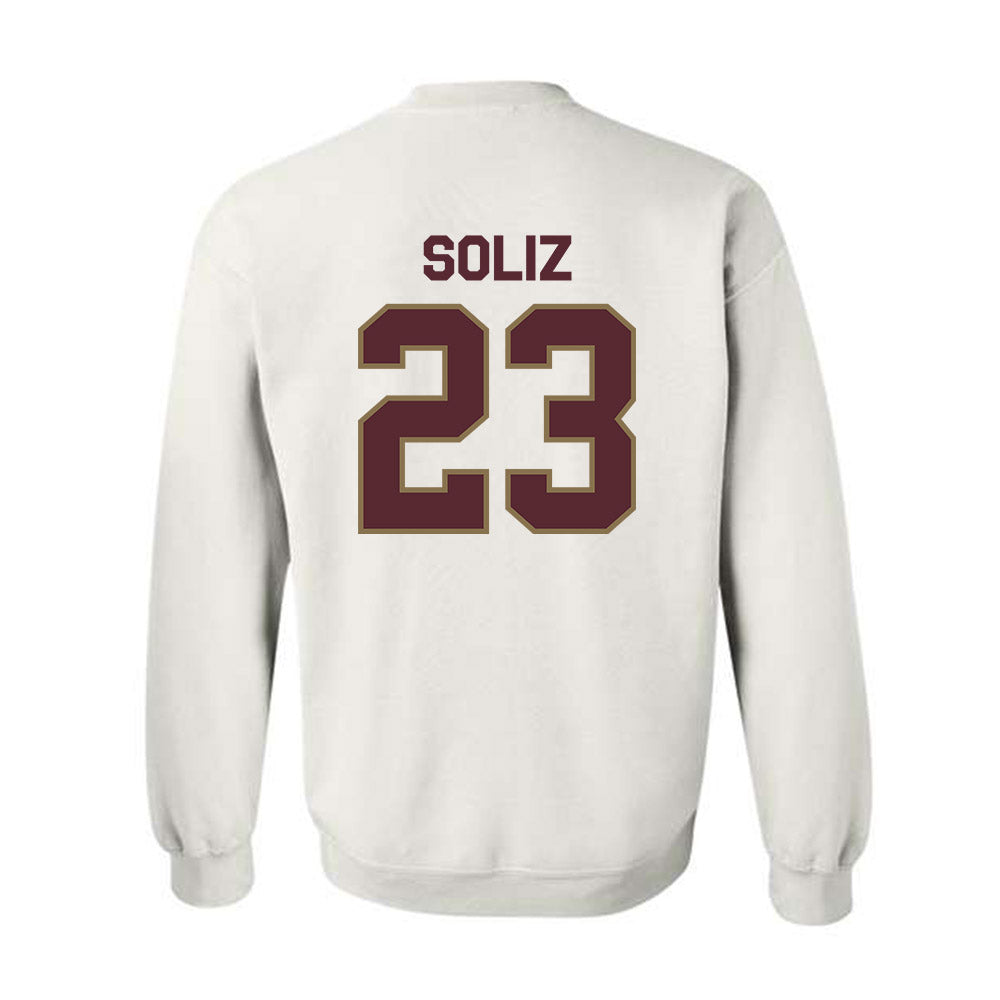 Texas State - NCAA Softball : Analisa Soliz - Classic Shersey Crewneck Sweatshirt-1