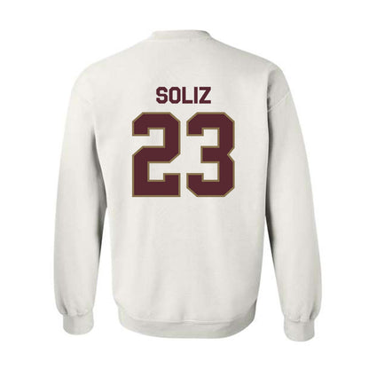 Texas State - NCAA Softball : Analisa Soliz - Classic Shersey Crewneck Sweatshirt-1