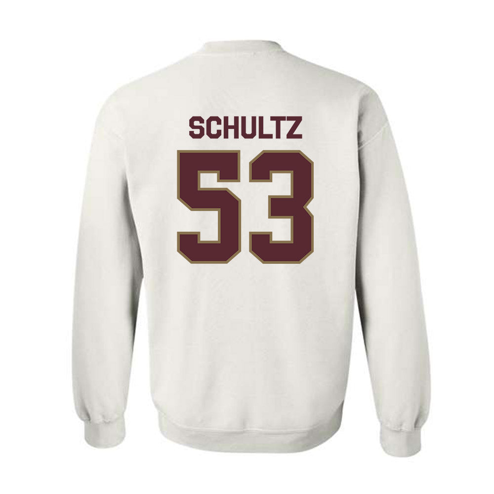 Texas State - NCAA Football : Cam Schultz - Classic Shersey Crewneck Sweatshirt-1