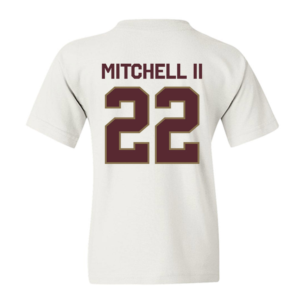 Texas State - NCAA Football : William Mitchell II - Classic Shersey Youth T-Shirt-1