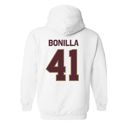 Texas State - NCAA Football : Jacob Bonilla - Classic Shersey Hooded Sweatshirt-1