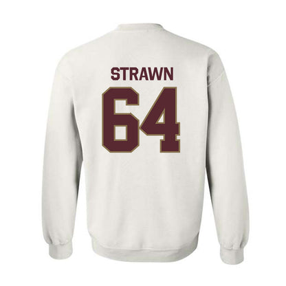 Texas State - NCAA Football : Dorion Strawn - Classic Shersey Crewneck Sweatshirt-1