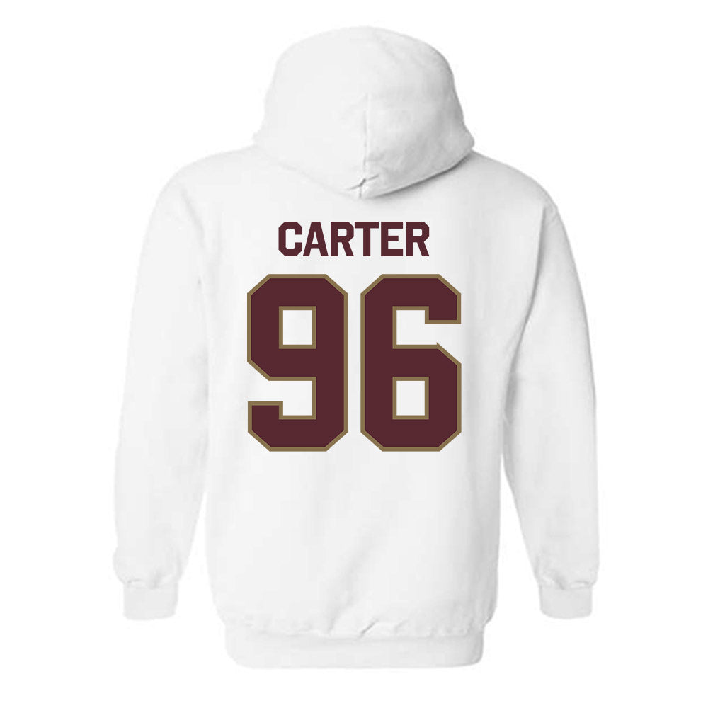 Texas State - NCAA Football : Bryce Carter - Classic Shersey Hooded Sweatshirt-1