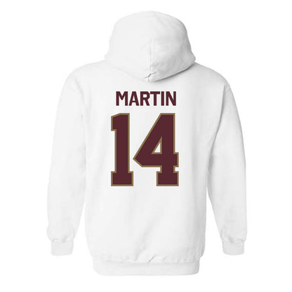 Texas State - NCAA Football : Jordan Martin - Classic Shersey Hooded Sweatshirt-1