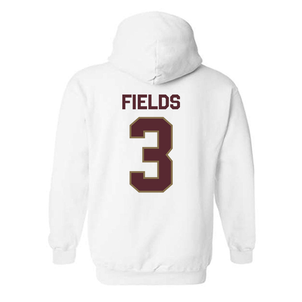 Texas State - NCAA Men's Basketball : Robert Fields - Classic Shersey Hooded Sweatshirt-1