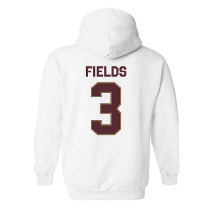 Texas State - NCAA Men's Basketball : Robert Fields - Classic Shersey Hooded Sweatshirt-1