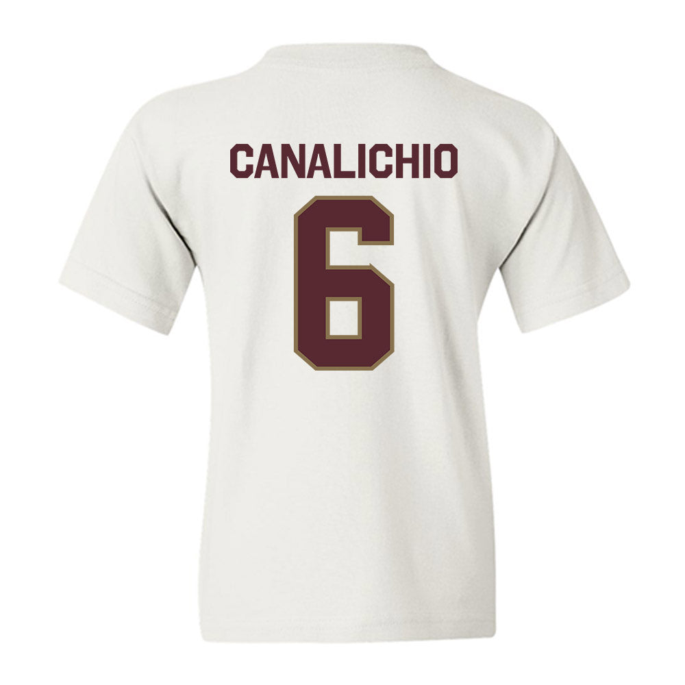 Texas State - NCAA Baseball : Will Canalichio - Classic Shersey Youth T-Shirt-1