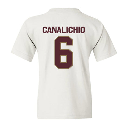 Texas State - NCAA Baseball : Will Canalichio - Classic Shersey Youth T-Shirt-1