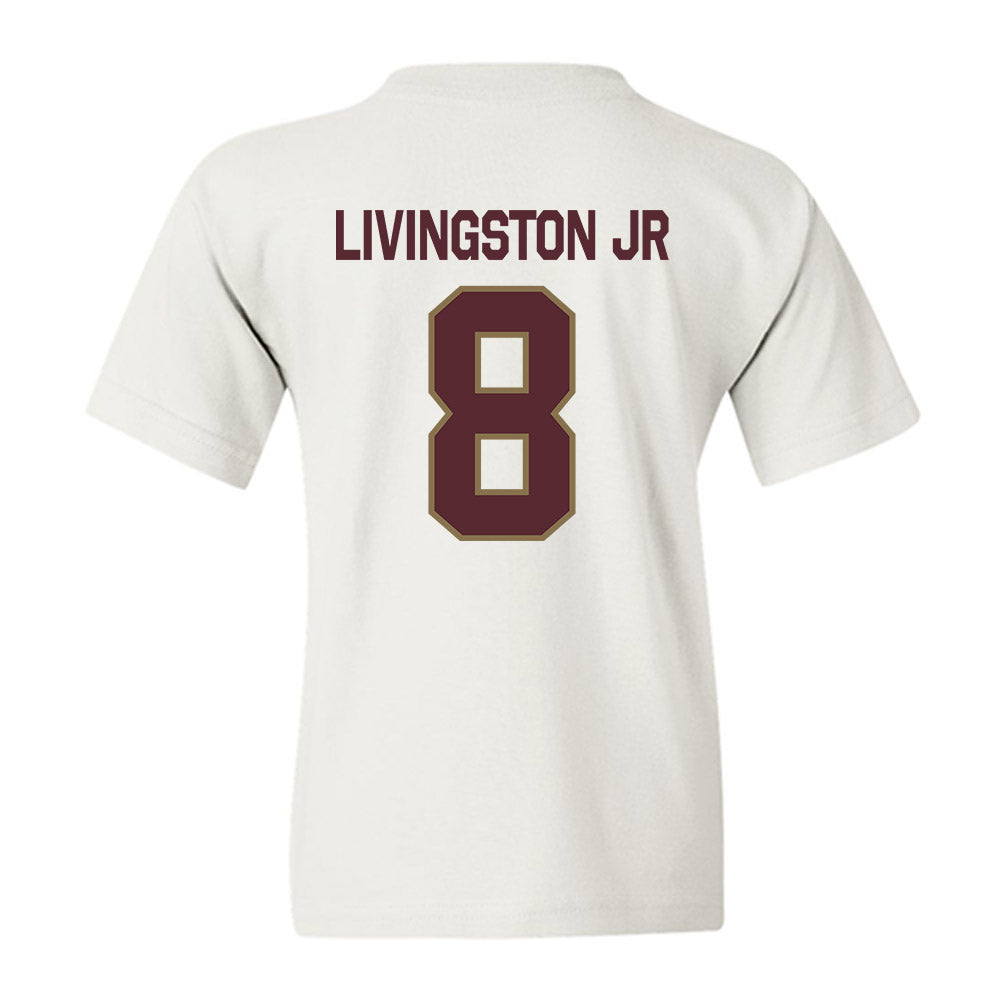 Texas State - NCAA Men's Basketball : Randy Livingston Jr - Classic Shersey Youth T-Shirt-1
