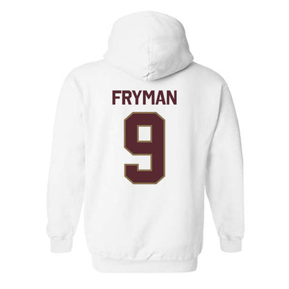 Texas State - NCAA Baseball : Bennett Fryman - Classic Shersey Hooded Sweatshirt-1