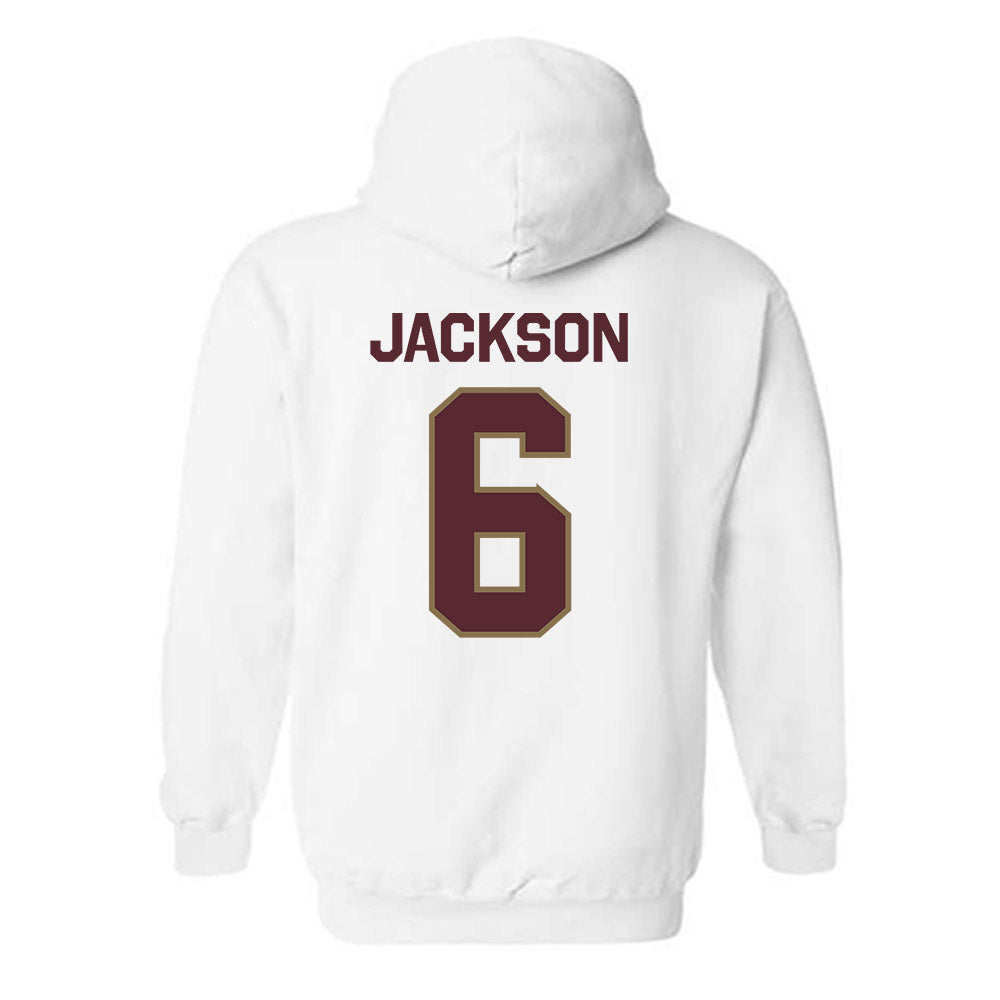 Texas State - NCAA Football : Dylan Jackson - Classic Shersey Hooded Sweatshirt-1