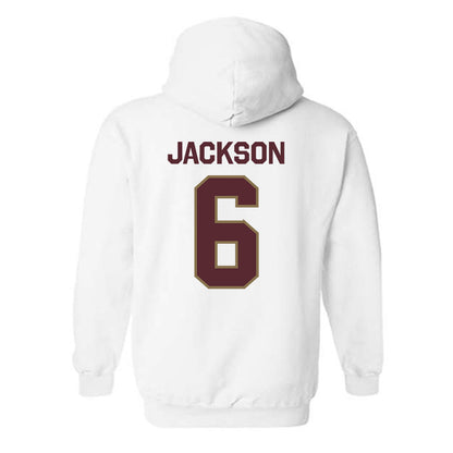 Texas State - NCAA Football : Dylan Jackson - Classic Shersey Hooded Sweatshirt-1